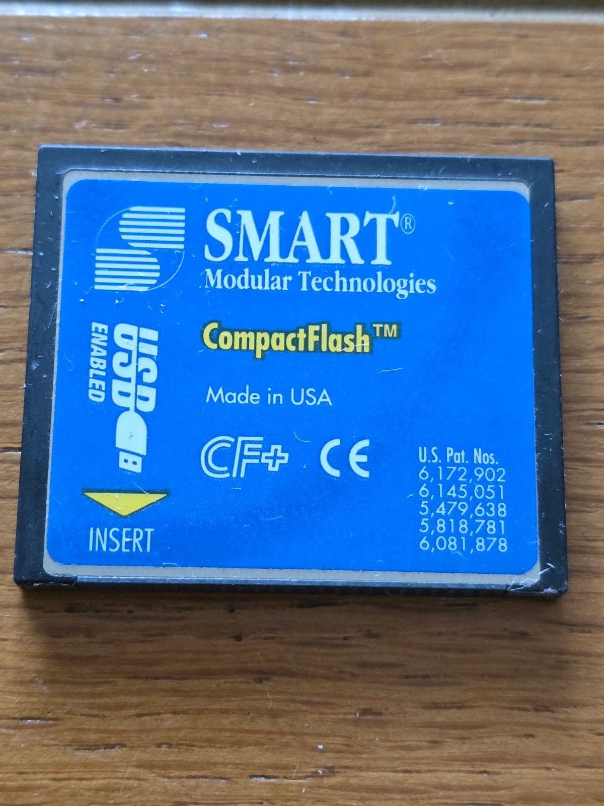 SMART CompactFlash 64MB Geheugenkaart USA, Gebruikt, SMART, Minder dan 2 GB, Ophalen of Verzenden