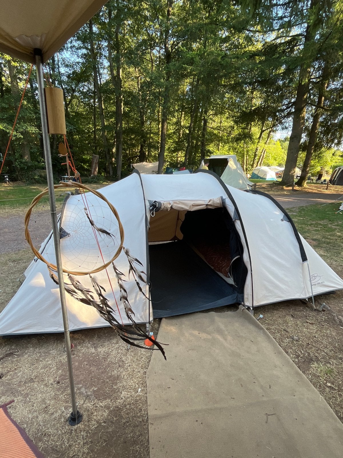 Bardani Amigo 350 RSTC tent, Caravans en Kamperen, Tenten, Ophalen of Verzenden, Gebruikt, Tot en met 4