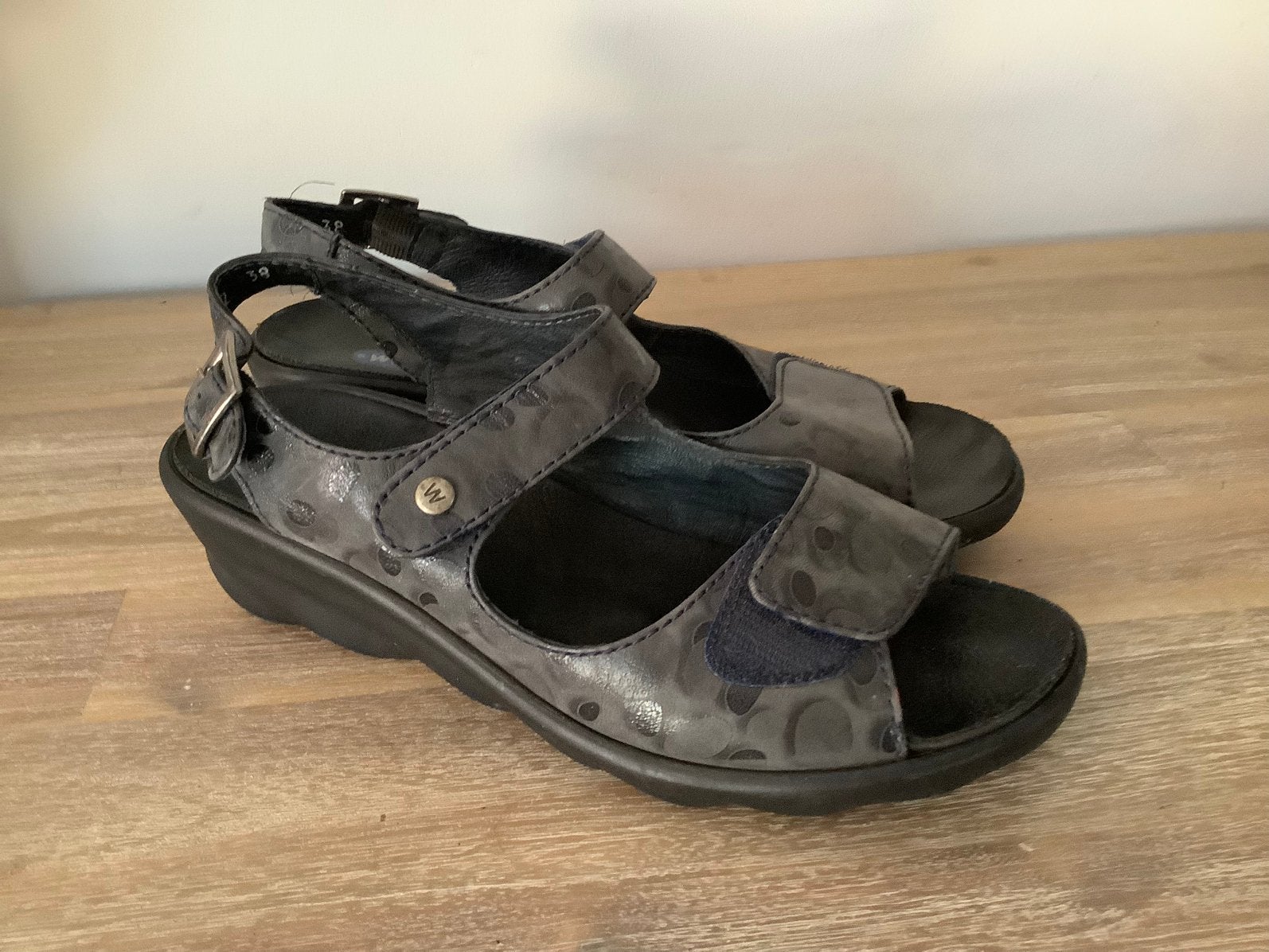 Wolky sandalen maat 38, Overige kleuren, Zo goed als nieuw, Sandalen of Muiltjes, Ophalen of Verzenden