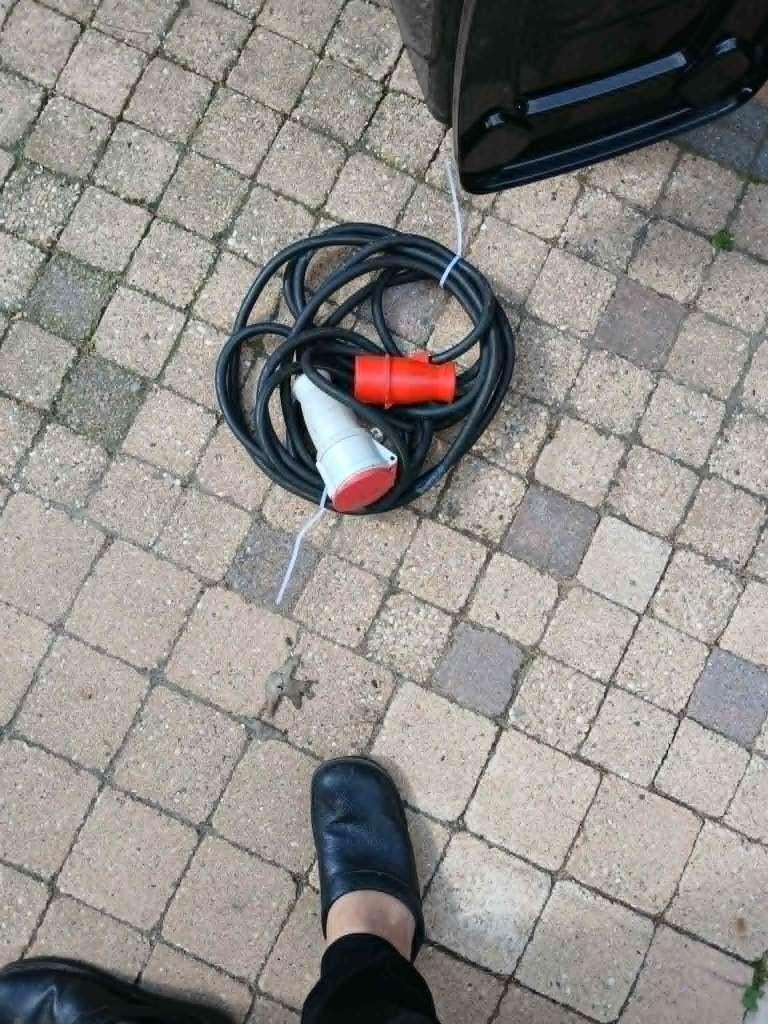 krachtstroomkabel, Ophalen of Verzenden, Gebruikt, Kabel of Snoer