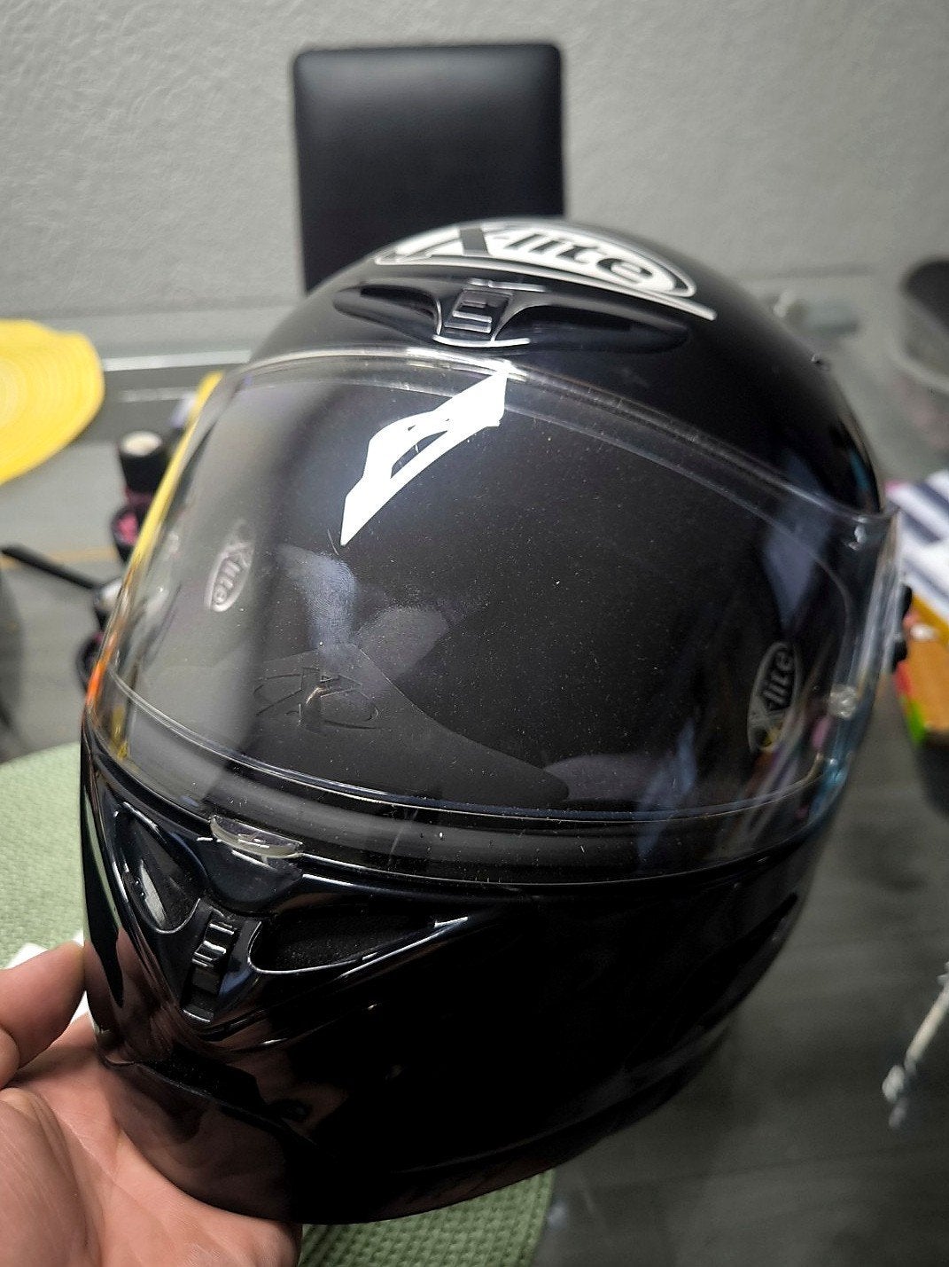 X-Lite X-802 Integraalhelm Maat S Zwart Hoogglans, Ophalen of Verzenden