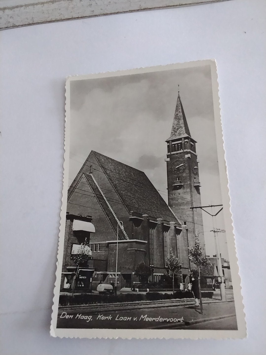 Oude Ansichtkaart Den Haag, Kerk Laan v. Meerdervoort, Ophalen of Verzenden, Voor 1920, Zuid-Holland