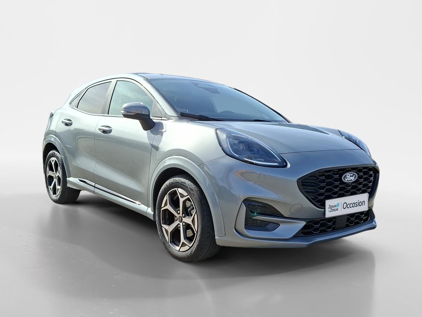 Ford Puma 1.0 EcoBoost Hybrid ST-Line 125pk | Stoel- stuur e, Auto's, Ford, Voorwielaandrijving, 12 maanden, Euro 6, Origineel Nederlands
