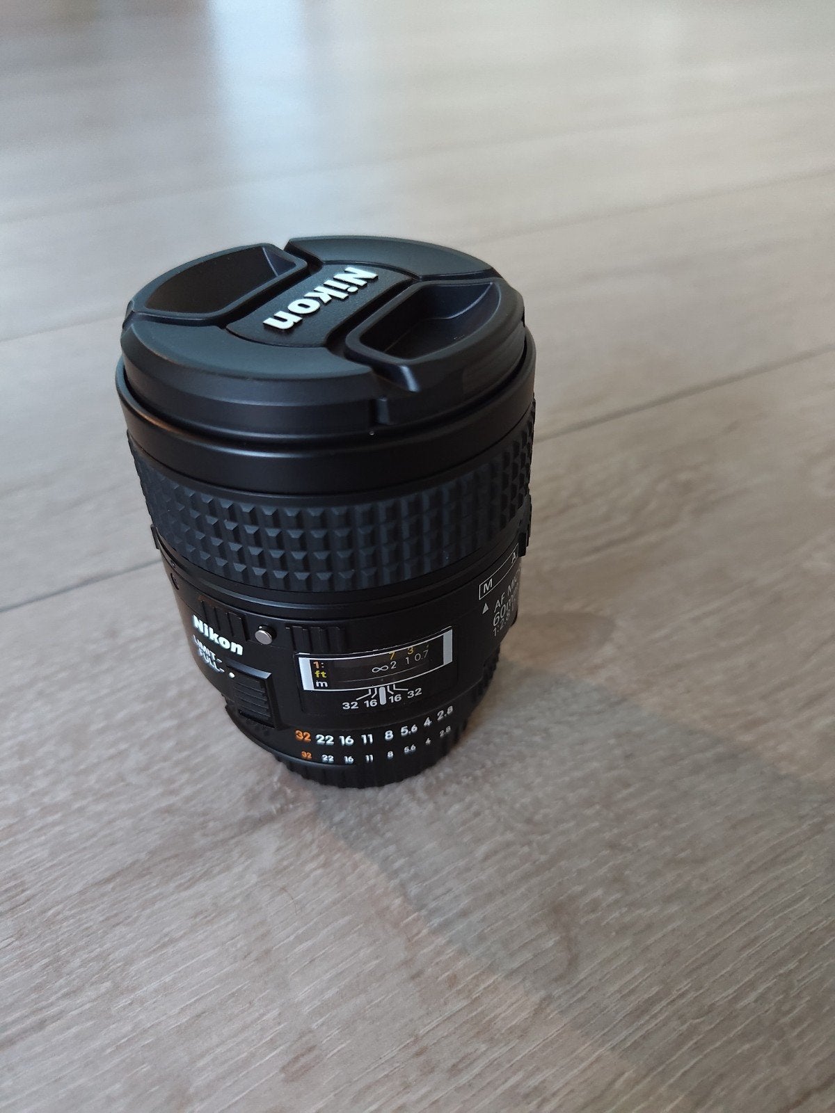 Nikon AF-S Micro-Nikkor 60mm f/2.8G ED Lens, Ophalen, Autofocus, Nikon, Zo goed als nieuw