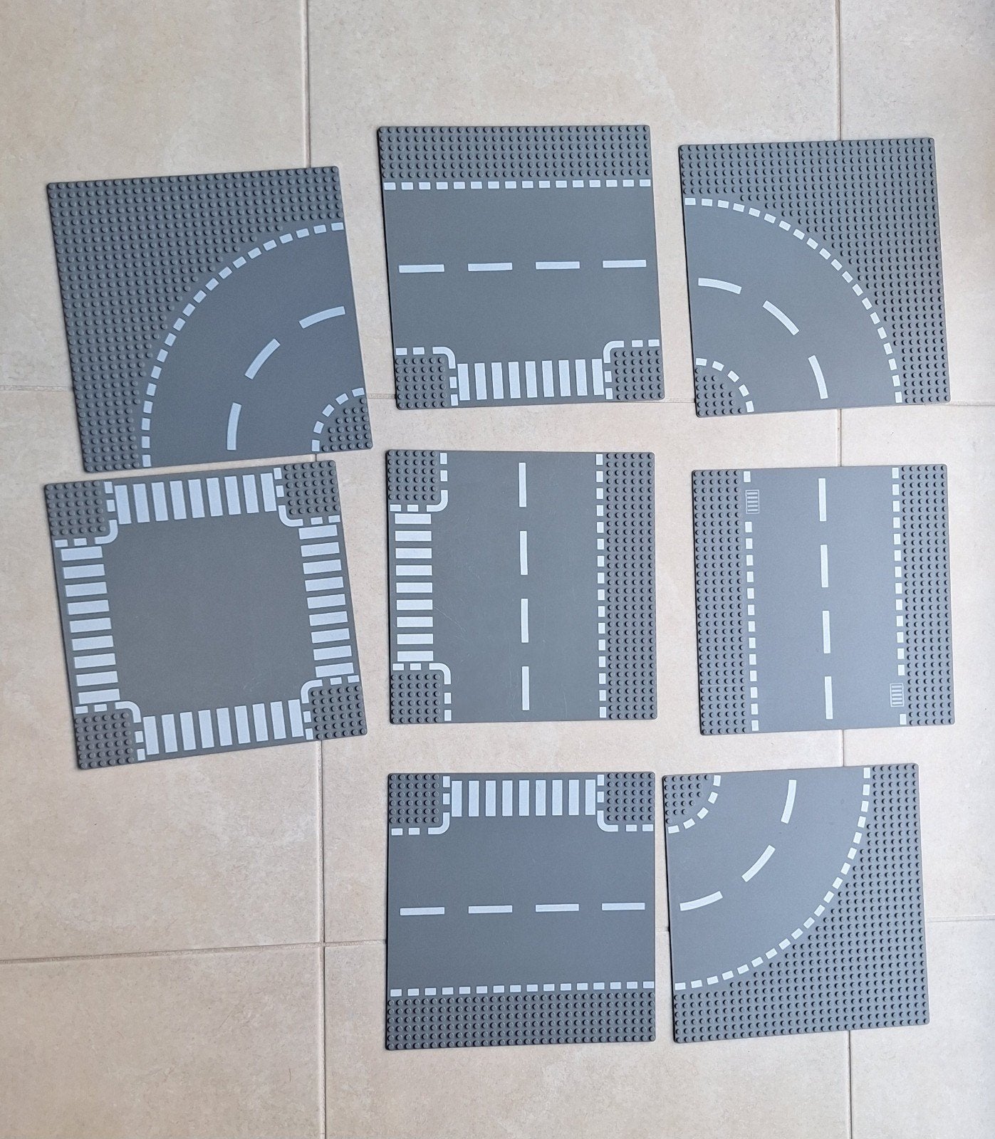 Lego City wegenplaten set - diverse platen, Kinderen en Baby's, Speelgoed | Duplo en Lego, Lego, Ophalen of Verzenden, Grondplaat