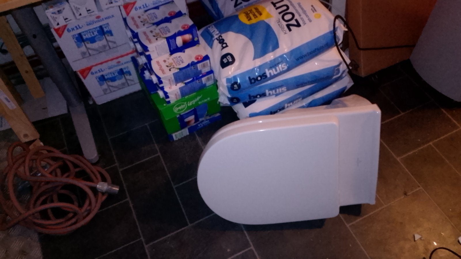 Villeroy & Boch O.Novo randloos toilet (weinig gebruikt), Ophalen, Zo goed als nieuw, Toilet
