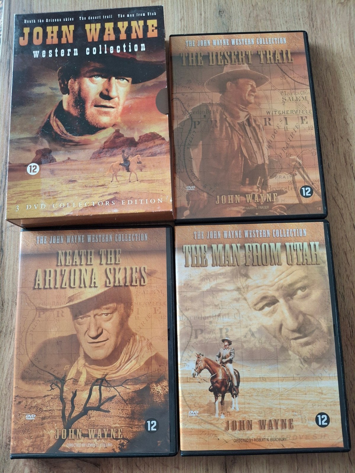 dvd boxs John Wayne western collectie, Vanaf 12 jaar, Ophalen of Verzenden, Zo goed als nieuw