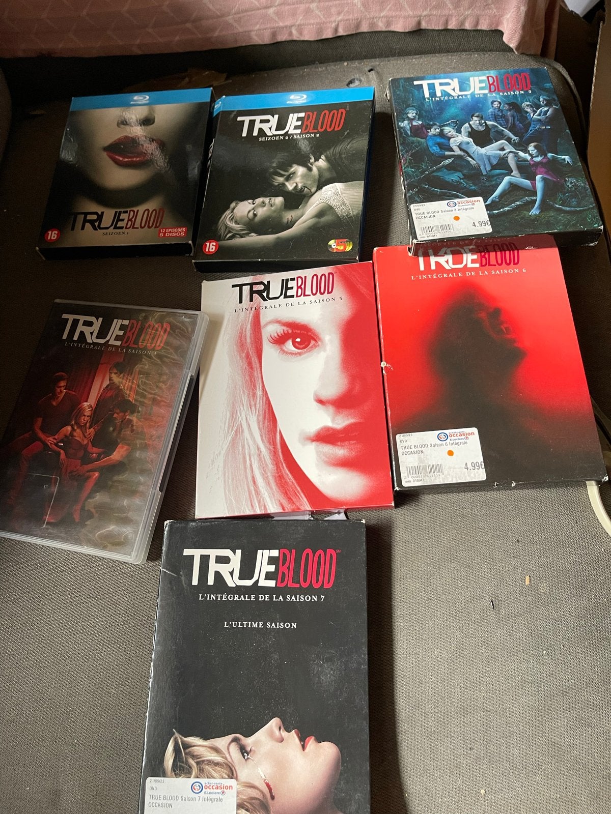 True Blood Complete Serie Seizoen 1-7 Blu-ray/dvd Boxset, Vanaf 16 jaar, Nederlands, Fantasy, Ophalen of Verzenden