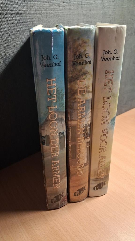 Joh. G. Veenhof - Drie delen van Deeske Trilogie, Boeken, Ophalen of Verzenden