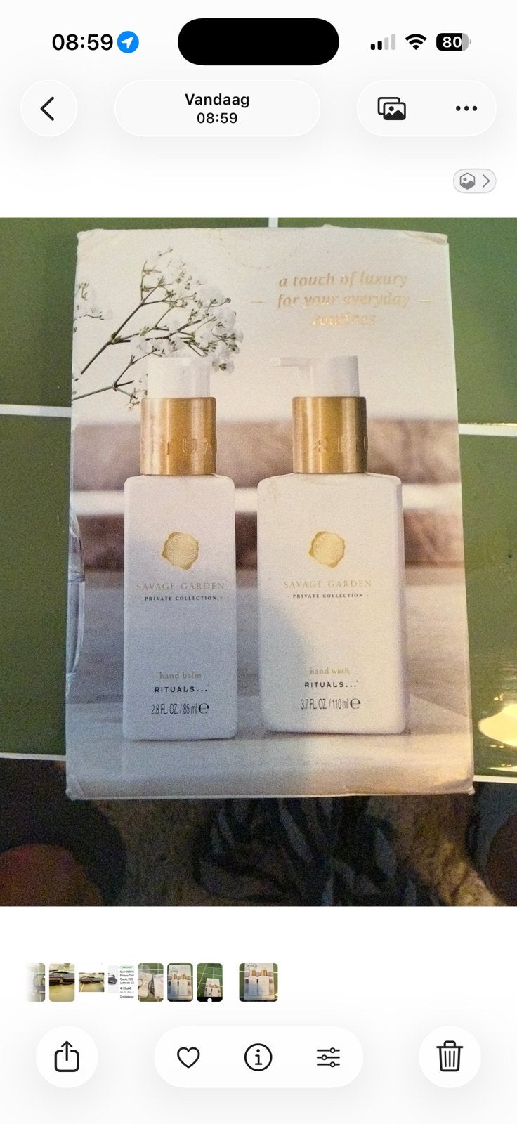 RITUALS LUXURY KITCHEN SET SAVAGE GARDEN, Ophalen of Verzenden, Nieuw