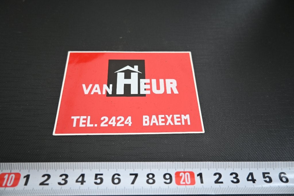 sticker Baexem van HEUR Tel 2424, Ophalen, Zo goed als nieuw