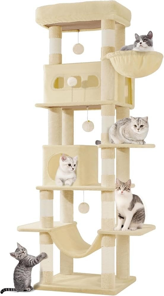 Krabpaal groot, 170 cm, kattentoren, Nieuw, Ophalen of Verzenden, Krabpaal