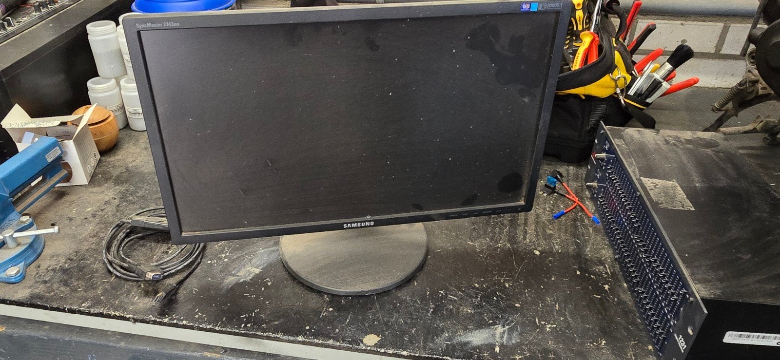 Samsung SyncMaster 2343BW monitor met HDMI-adapter, Computers en Software, Monitoren, Ophalen, HD, Samsung, In hoogte verstelbaar