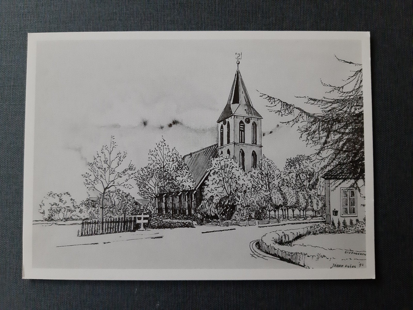 Steenderen NH kerk, Anker, Kapel Bronkhorst Jannie Eskes, Ophalen of Verzenden, Ongelopen, Gelderland