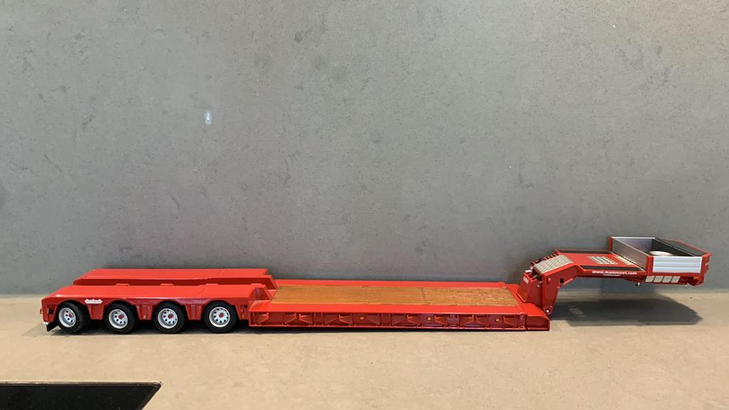 WSI mammoet dieplader nooteboom, Ophalen of Verzenden, Zo goed als nieuw, Bus of Vrachtwagen, Wsi