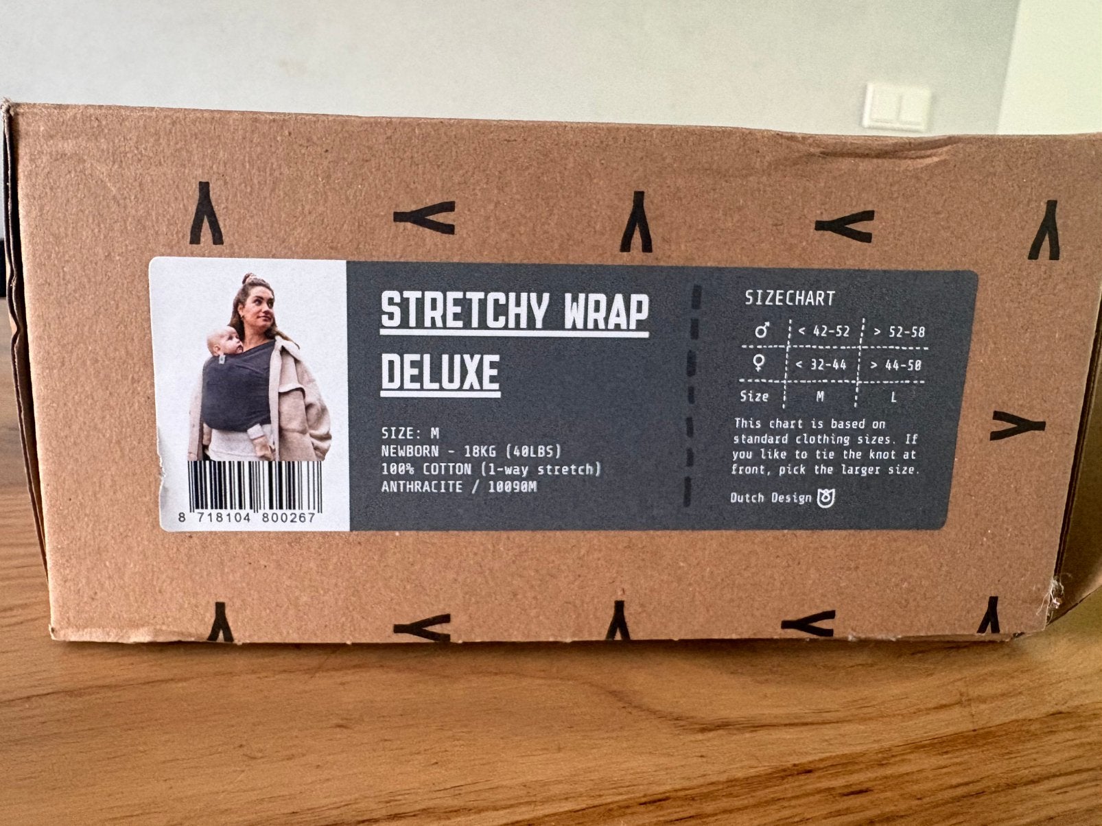 Draagdoek - ByKay Stretchy wrap deluxe, Ophalen of Verzenden, Zo goed als nieuw, Draagdoek, Overige merken