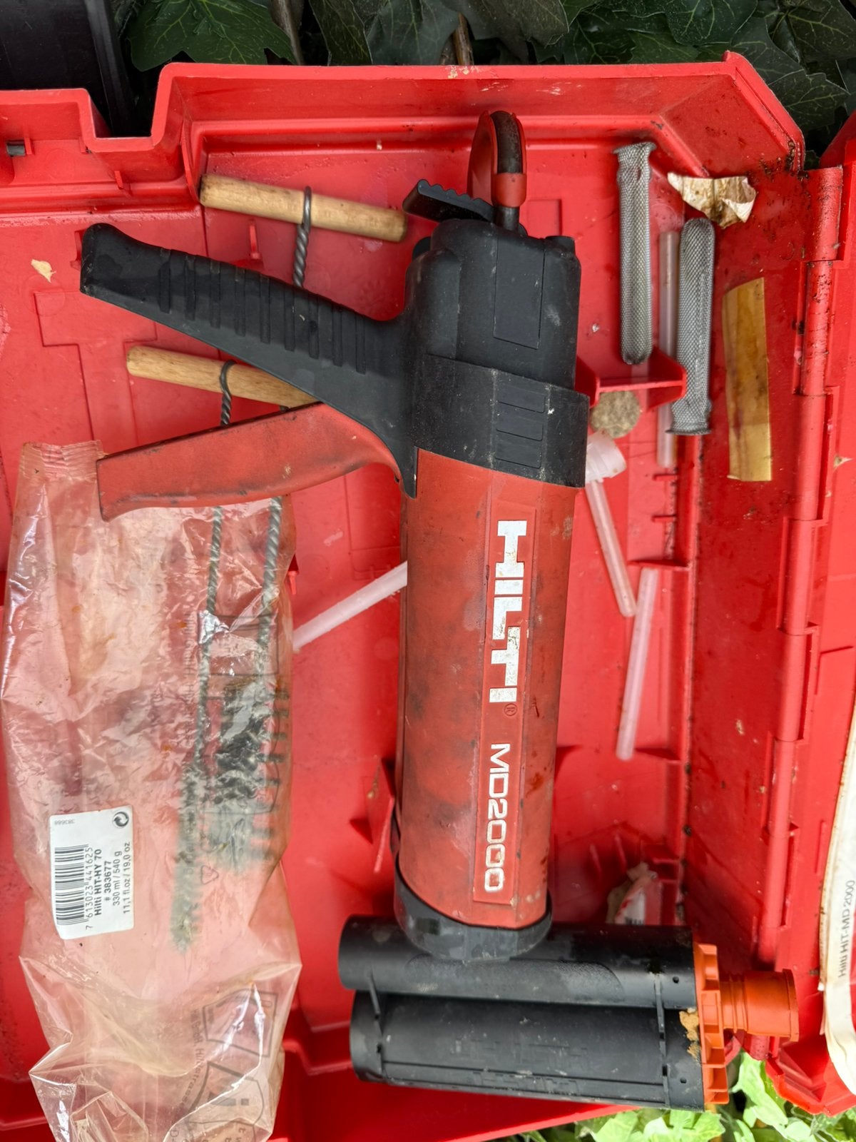 Hilti kitspuit, Doe-het-zelf en Verbouw, Ophalen, Gebruikt