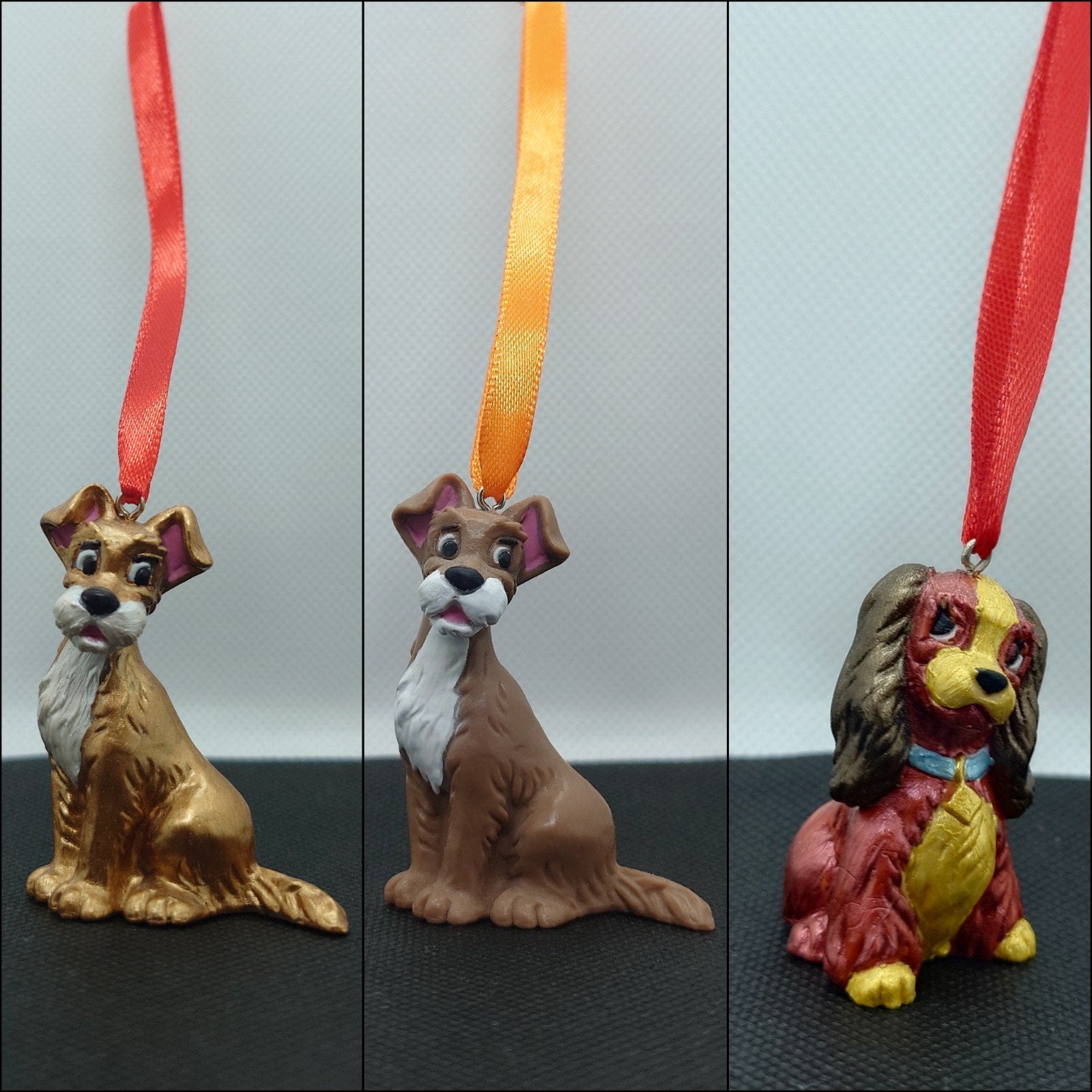 Disney Lady en Vagebond kerst ornament hanger kerstbal, Ophalen of Verzenden, Zo goed als nieuw