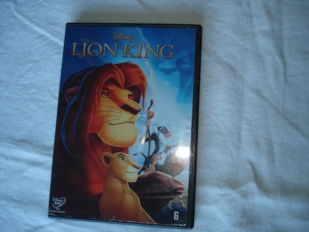 The Lion King Disney DVD, Ophalen, Animatie, Overige typen, Zo goed als nieuw