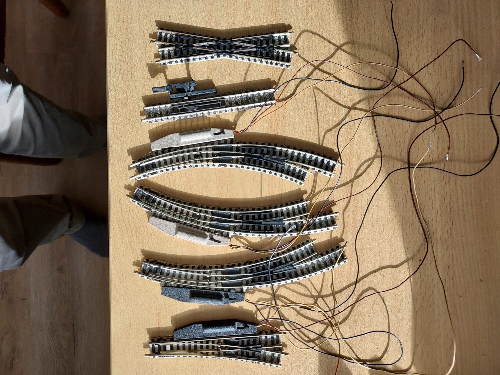 Diverse modelspoorrails en wissels - Gebruikt, Gebruikt, Gelijkstroom, Fleischmann, Rails