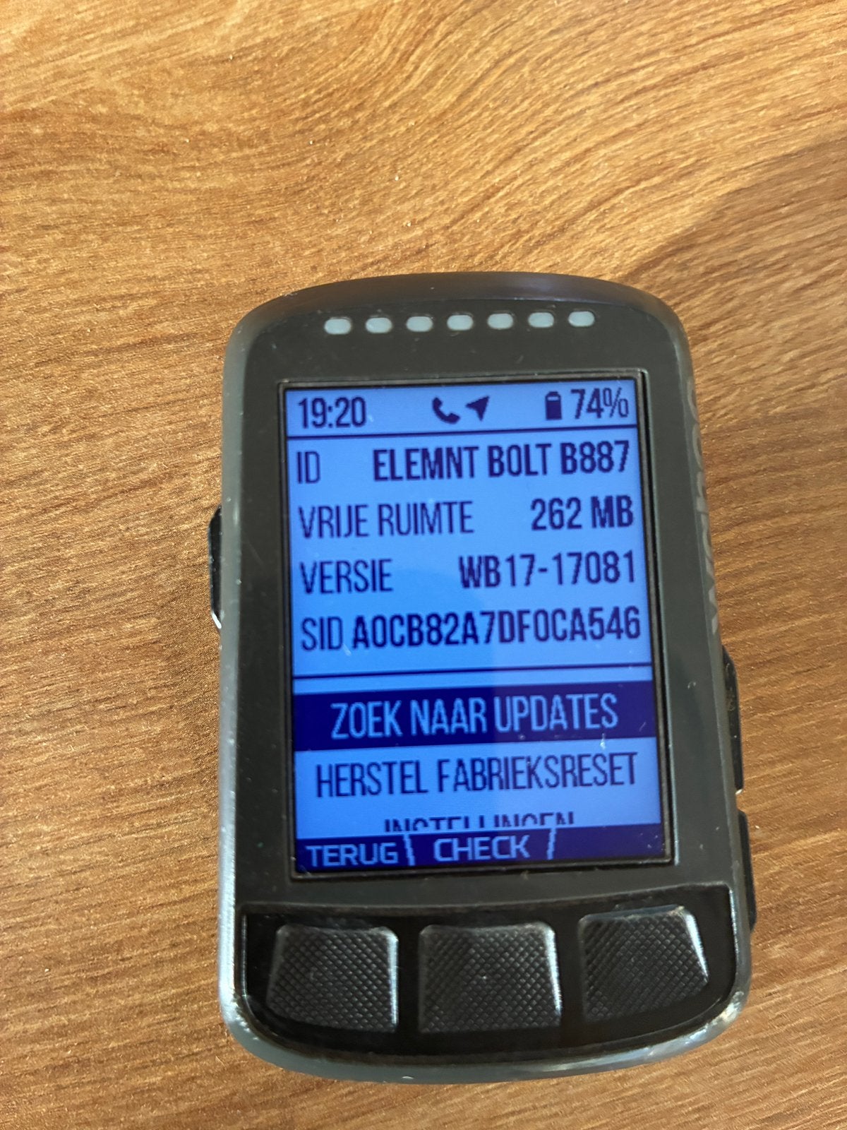 Wahoo Elemnt Bolt, Ophalen of Verzenden, Draadloos, Gebruikt