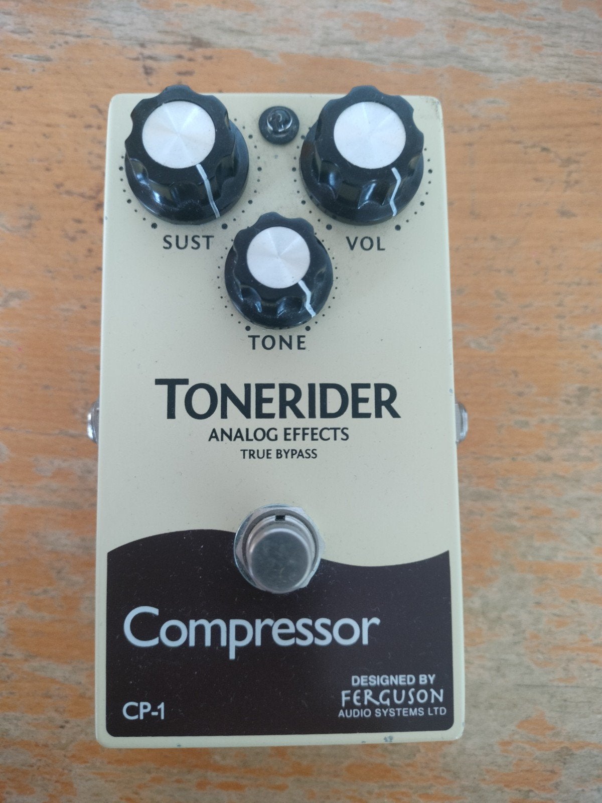 Tonerider Compressor CP-1 gitaarpedaal, Ophalen of Verzenden, Gebruikt, Compressor