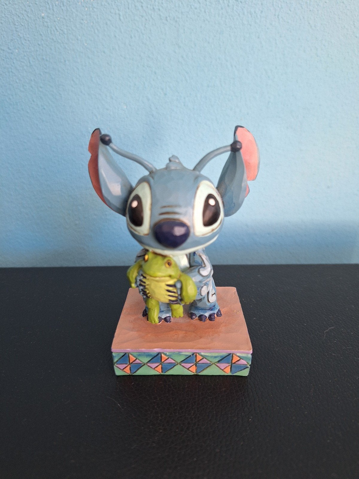 Stitch Jim Shore Strange life forms zgan met doos en piepsch, Ophalen of Verzenden, Overige figuren, Zo goed als nieuw, Beeldje of Figuurtje