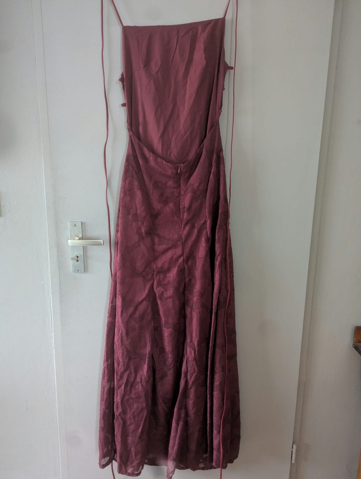Nieuw galajurk kersenrood maat S kersttip🎄, Galajurk, Nieuw, Ophalen of Verzenden, Maat 36 (S)