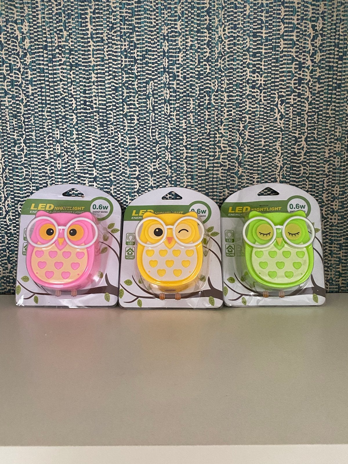 Leuke Uil LED Nachtlampjes -, Ophalen of Verzenden, Nieuw