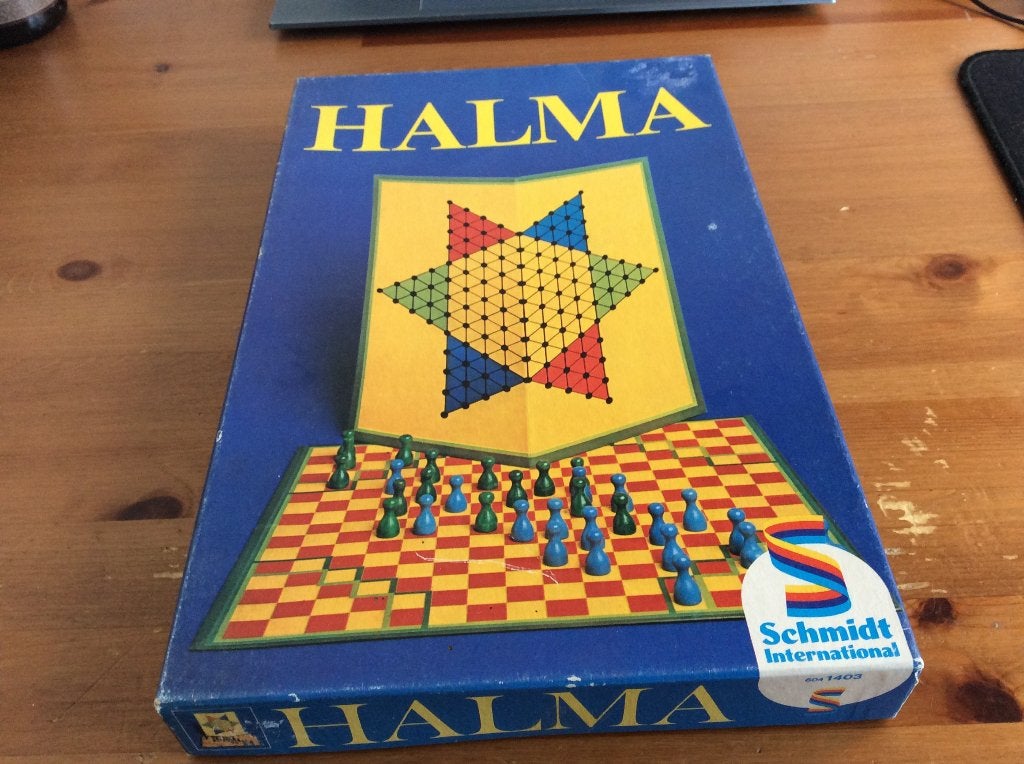 Halma. bordspel van Schmidt, Een of twee spelers, Ophalen of Verzenden, Schmidt