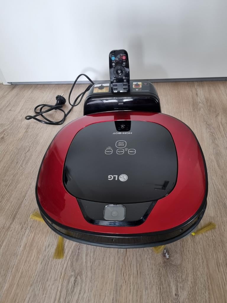 LG HOM-BOT robotstofzuiger - Rood, Witgoed en Apparatuur, Stofzuigers, Ophalen, Robotstofzuiger