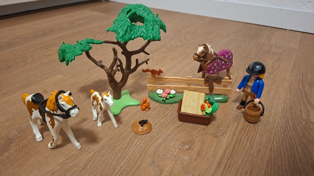 Playmobil paddock 5227, Complete set, Overige typen, Ophalen of Verzenden, Zo goed als nieuw