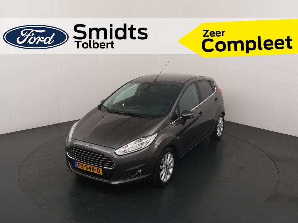 Ford Fiesta 100PK EcoBoost Titanium | Trekhaak | Bluetooth |, 23 km/l, Automatische klimaatregeling, Bedrijf, Handgeschakeld