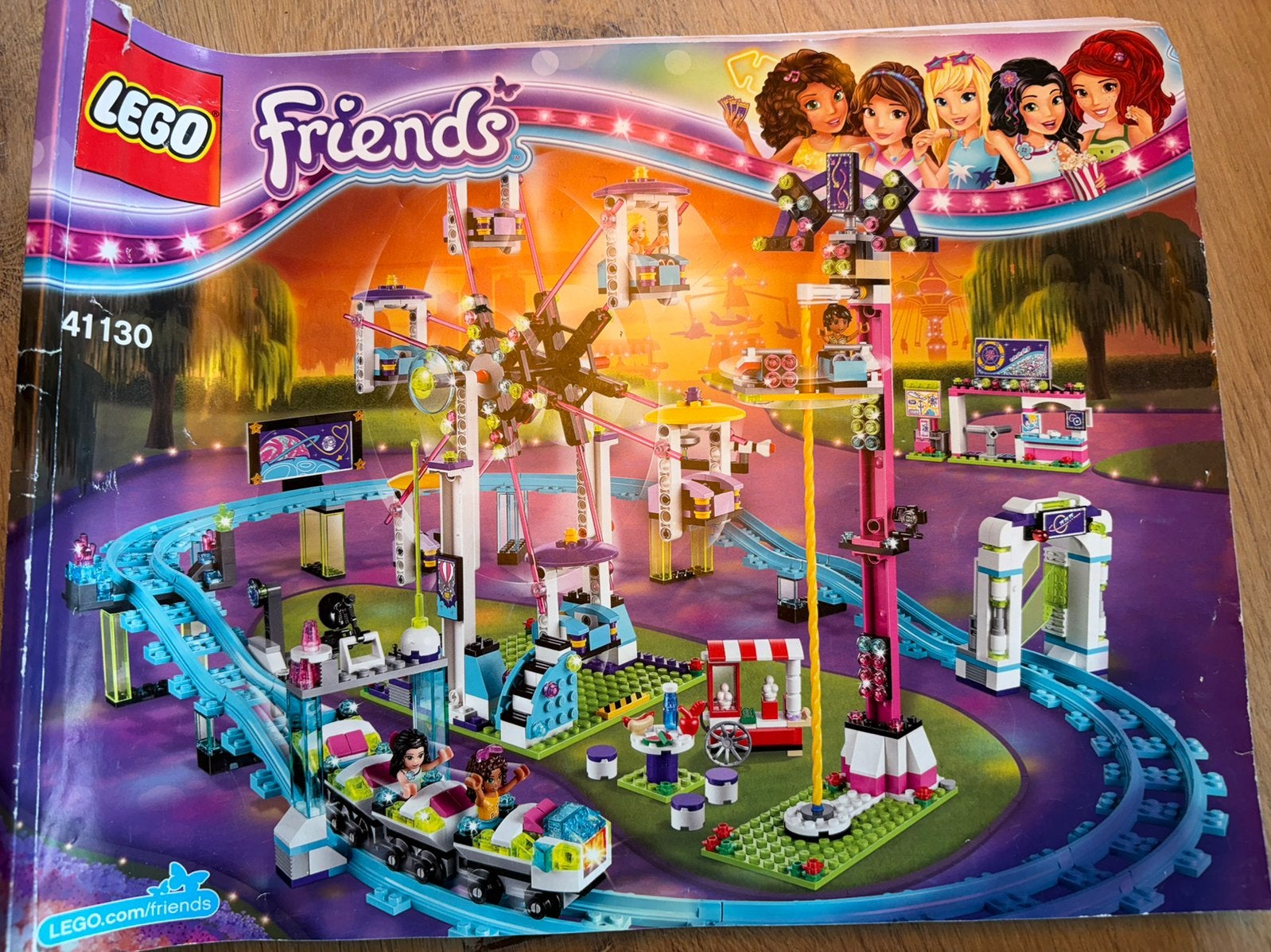 Lego friends kermis 41130, Kinderen en Baby's, Ophalen of Verzenden, Zo goed als nieuw