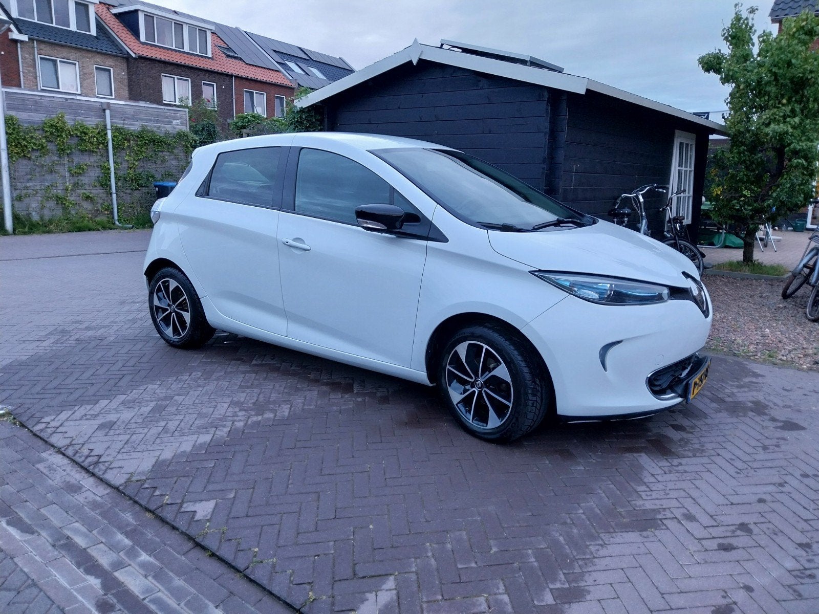 Nette elektrische Renault ZOE R110 108pk, Auto's, Stof, Zwart, 900 min, Wit