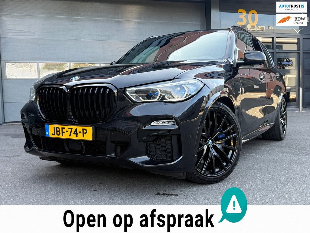 BMW X5 XDrive45e High Executive Mpakket|Pano|Head up|22 Inch, Auto's, BMW, Gebruikt, Zwart, Hybride Elektrisch/Benzine, 2998 cc