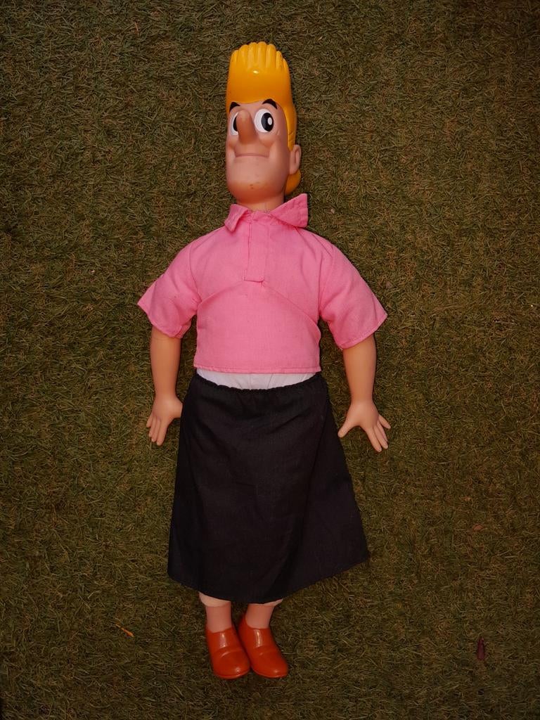 Suske en Wiske poppen (Tante Sidonia, Suske, 2x Wiske), Ophalen of Verzenden, Gebruikt, Overige typen