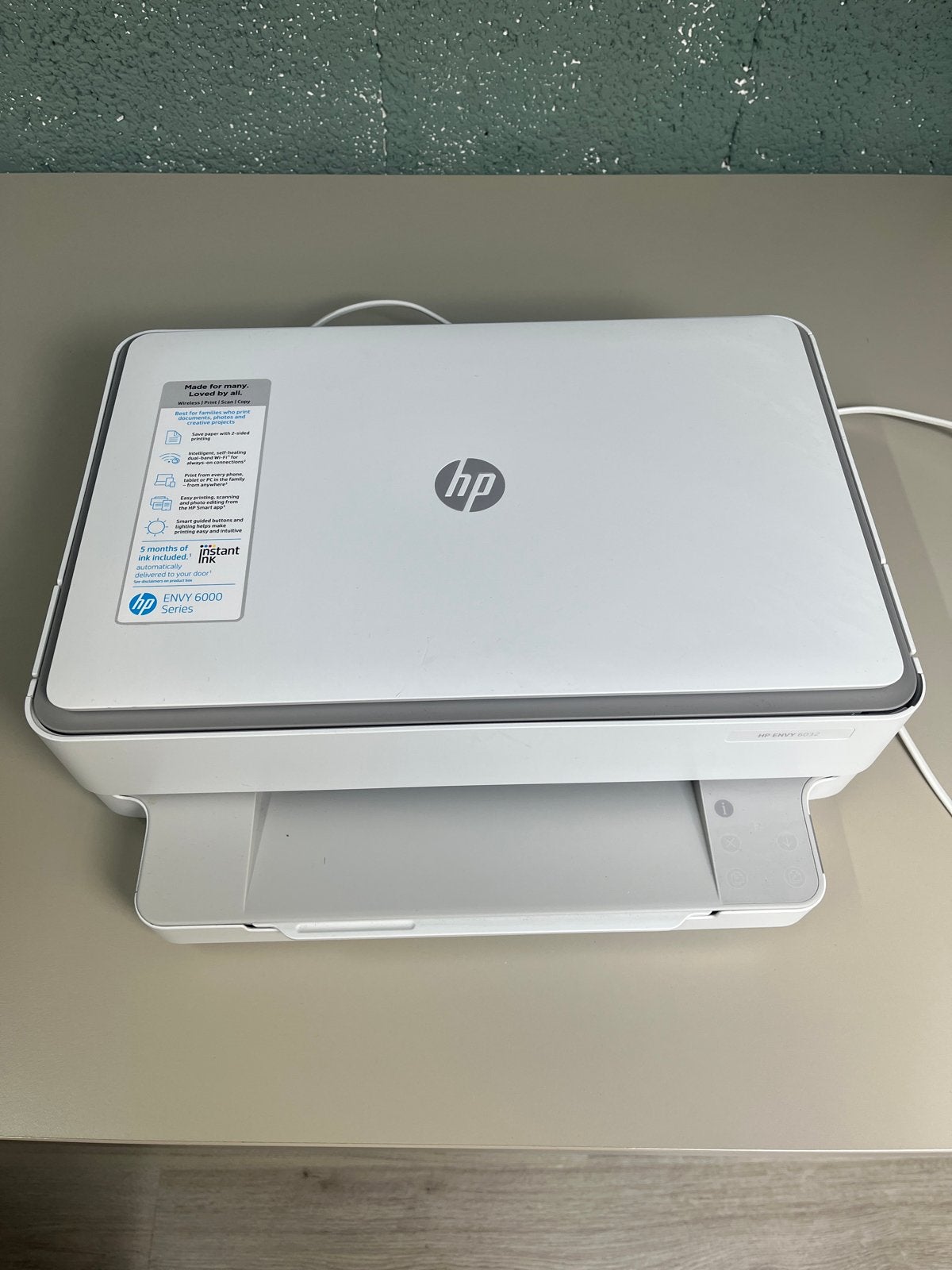 HP ENVY 6000 Series All-in-One Printer, Ophalen, Inkjetprinter, All-in-one, Kleur printen