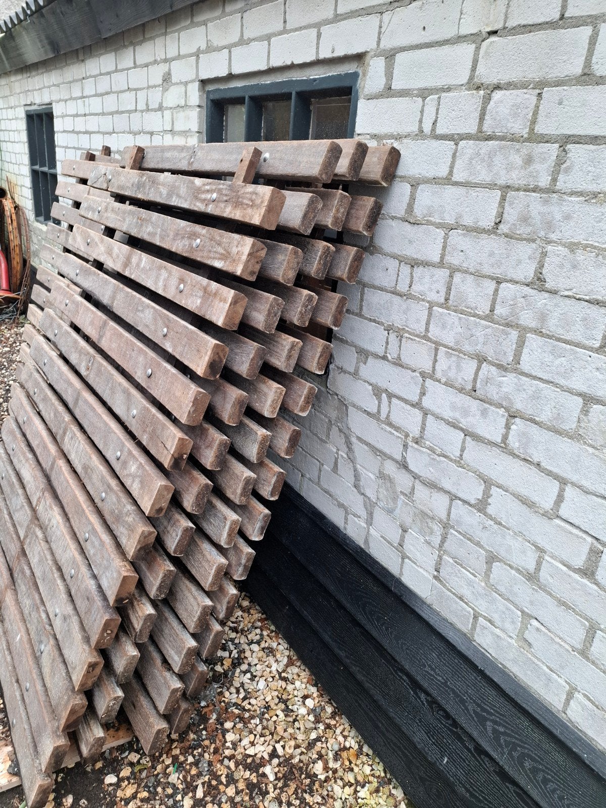 mooie hardhouten  vlonders mooi voor terras of steiger, Ophalen of Verzenden, Hout