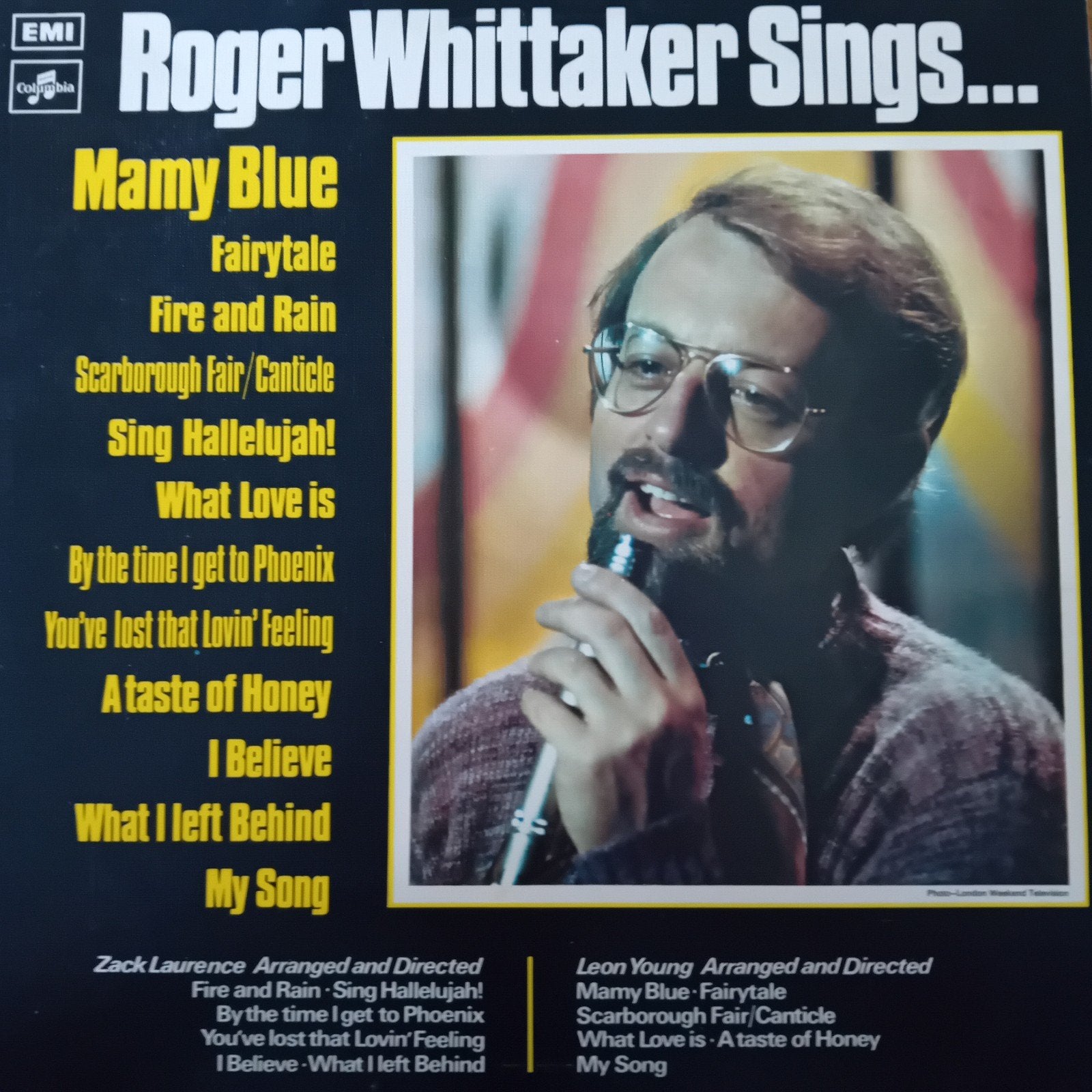 Roger Whittaker Sings... Mamy Blue LP (1971), LP, Gebruikt, Pop, Ophalen of Verzenden