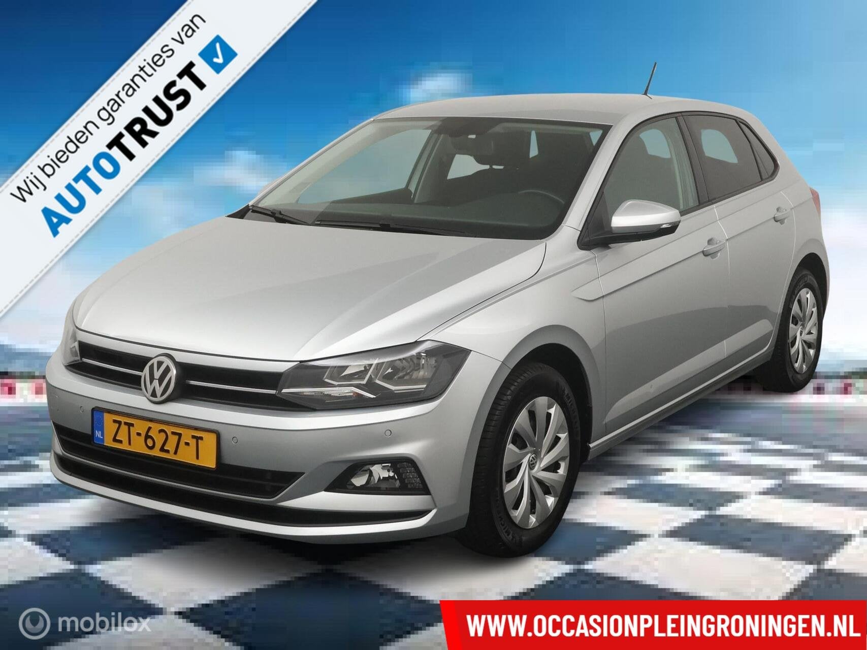 Volkswagen Polo 1.0 TSI Comfortline Business Automaat, Stof, Gebruikt, 95 pk, 49 €/maand