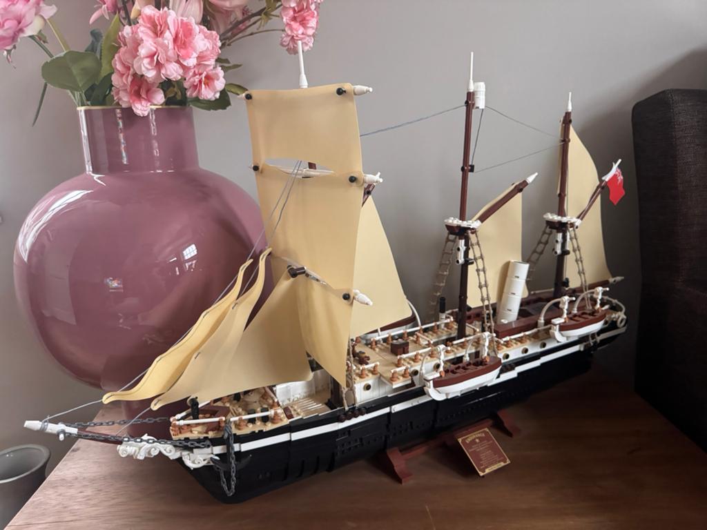 Lego De Endurance 10335 - incl doos/boekje, Lego, Compleet, Ophalen of Verzenden, Zo goed als nieuw