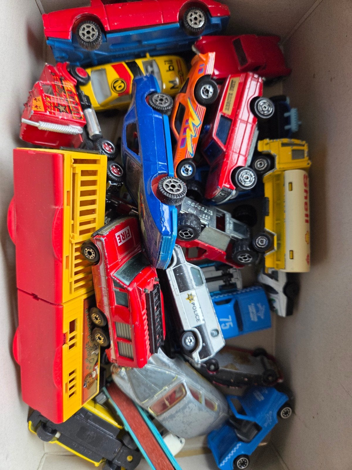 Diverse speelgoedauto's Matchbox, Siku en Majorette 70s 80s, Ophalen of Verzenden, Gebruikt
