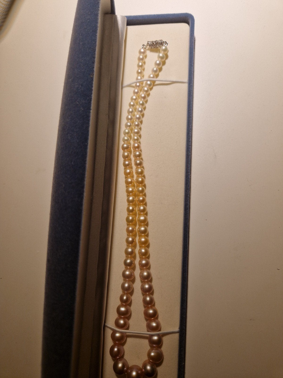 Prachtige Parelketting van Phuket Pearl Farm, Overige materialen, Overige kleuren, Ophalen of Verzenden, Zo goed als nieuw
