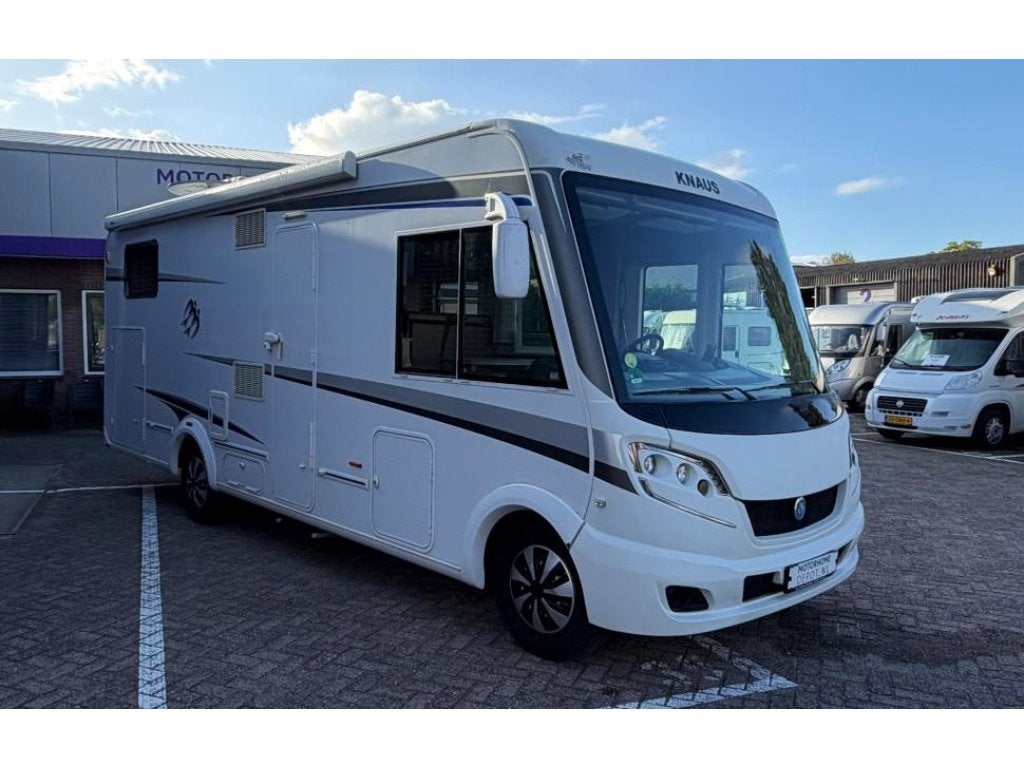 Knaus Sky I 700 LEG NL camper (NAP ) Euro5 Lengtebedden, Integraal, Koelkast, ABS, Fiat