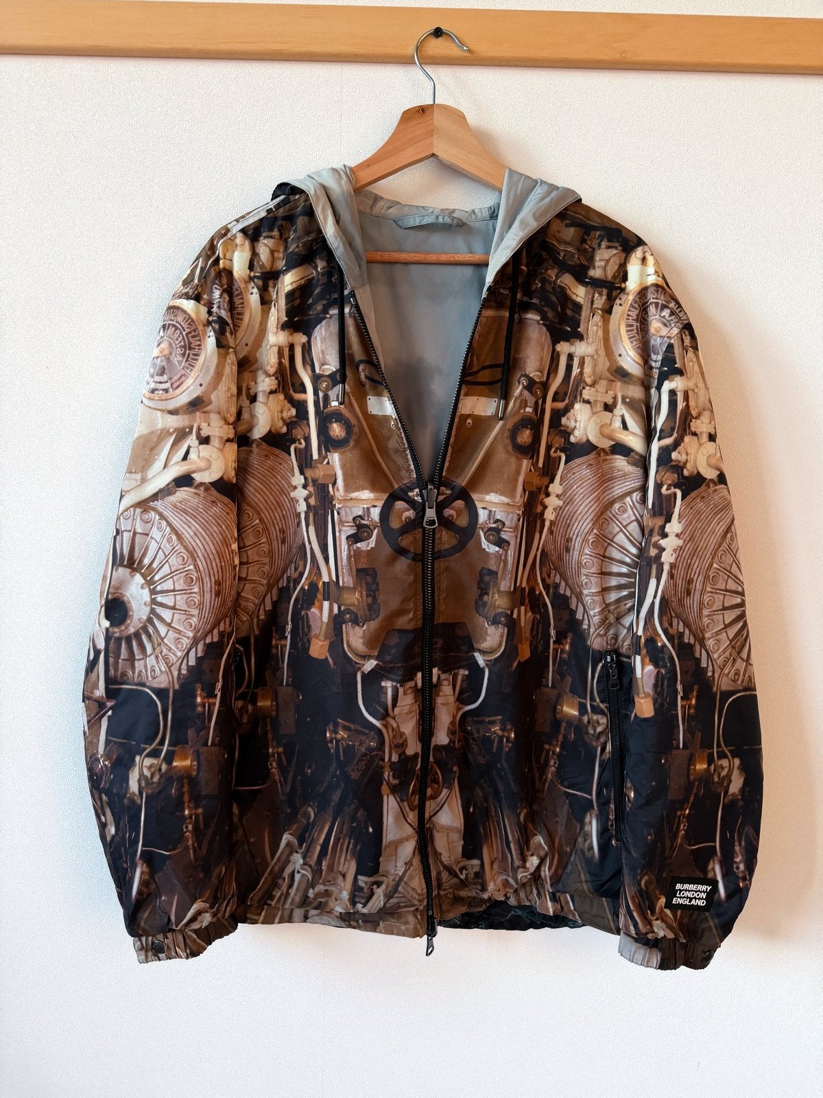 Burberry Reversible Jas met Unieke Prints - Maat L, Ophalen of Verzenden, Zo goed als nieuw, Maat 52/54 (L), Meerkleurig