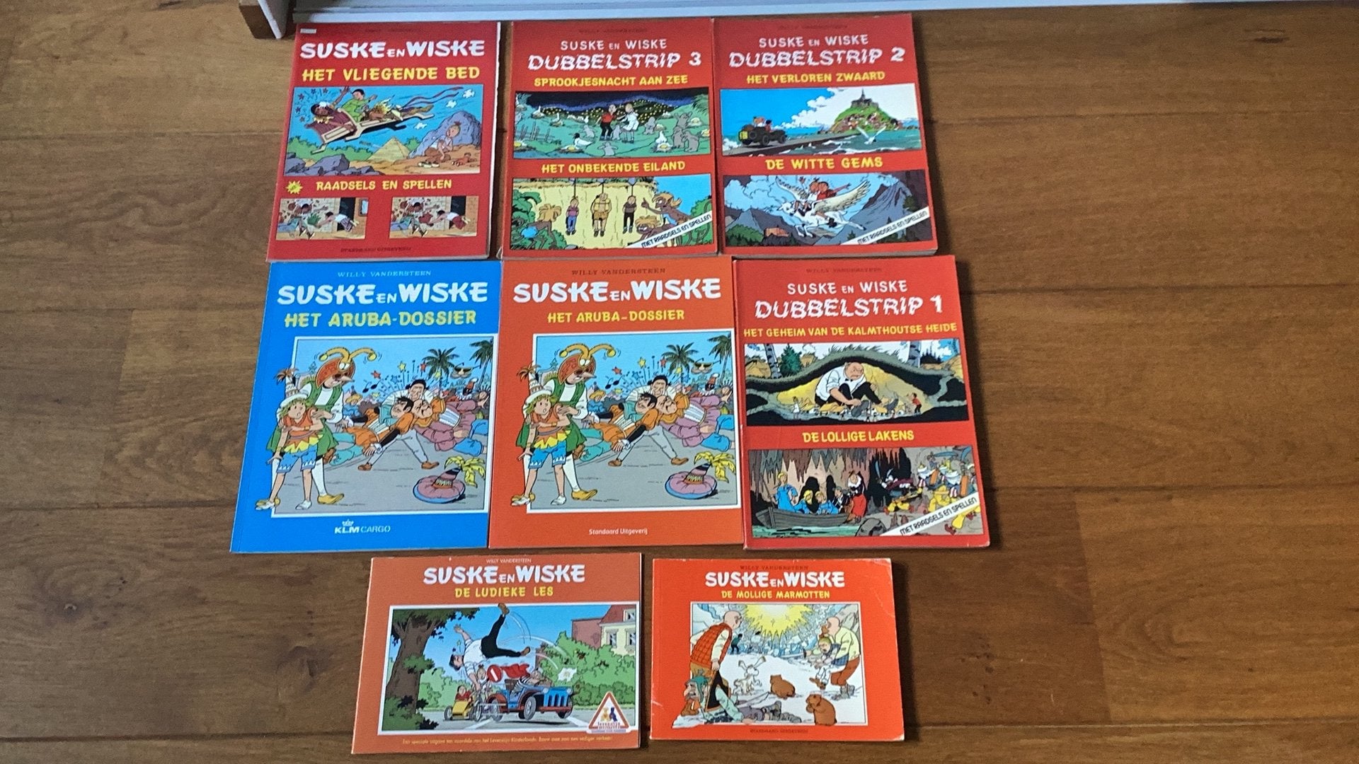 Suske en wiske dubbelstrips, plus, specials, reclame €1,- ps, Boeken, Meerdere stripboeken, Ophalen of Verzenden, Gelezen