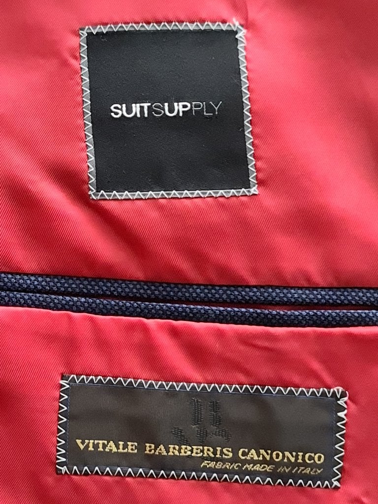 Nieuw Suitsupply colbert super pasvorm met blauwe kleur 52, Kleding | Heren, Kostuums en Colberts, Maat 52/54 (L), Zo goed als nieuw