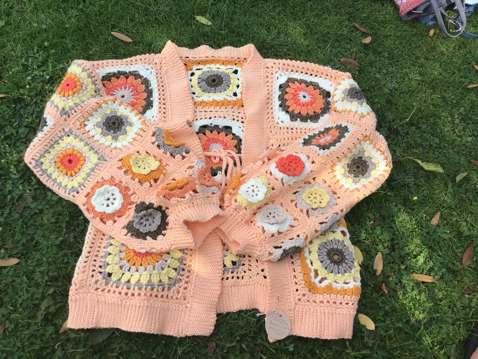 Vest crochet, origineel en uniek, Kleding | Dames, Truien en Vesten, Ophalen of Verzenden, Nieuw, Maat 38/40 (M), Meerkleurig