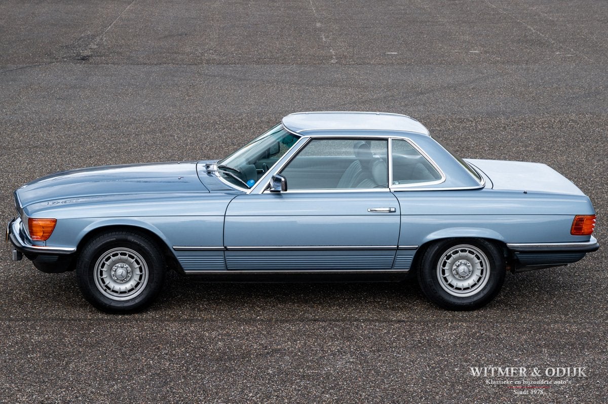 Mercedes-Benz SL-Klasse 380 SL 54.000km A1-conditie 1e lak, Auto's, Dealer onderhouden, Achterwielaandrijving, Gebruikt, 8 cilinders